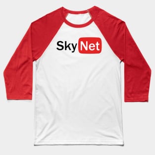 Skynet YouTube Logo Baseball T-Shirt